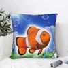Funda De Almohada Frutiger Aero Art Fish, Retro Y Moderna