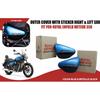 Right & Left Side "Outer Cover With Sticker For Royal Enfield Meteor 350"