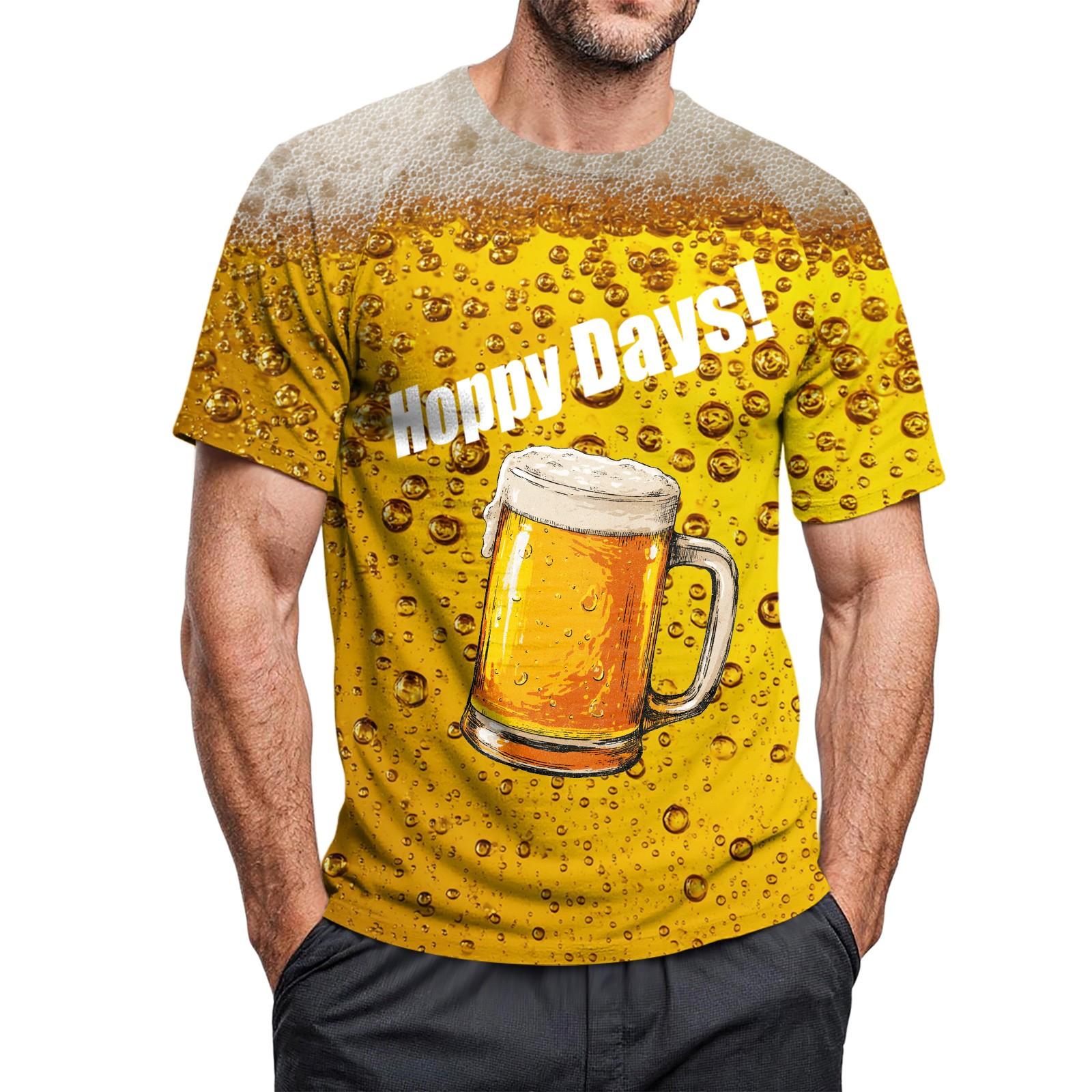 

Мужская повседневная футболка с круглым вырезом и короткими рукавами с принтом XXXL белый