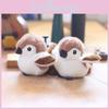 Charming Plush Sparrow Keychain Cozy Stuffed Animal Pendant For Bags And Keys