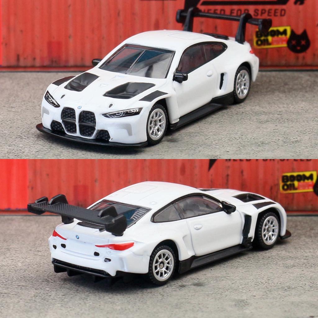 ACD1 1/64 BMW M4 GT3 Toy Car Model CCA MSZ 1:64 Diecast Vehicle Miniature Free Wheels Collection Suitable for Hot Wheels Gift Kid