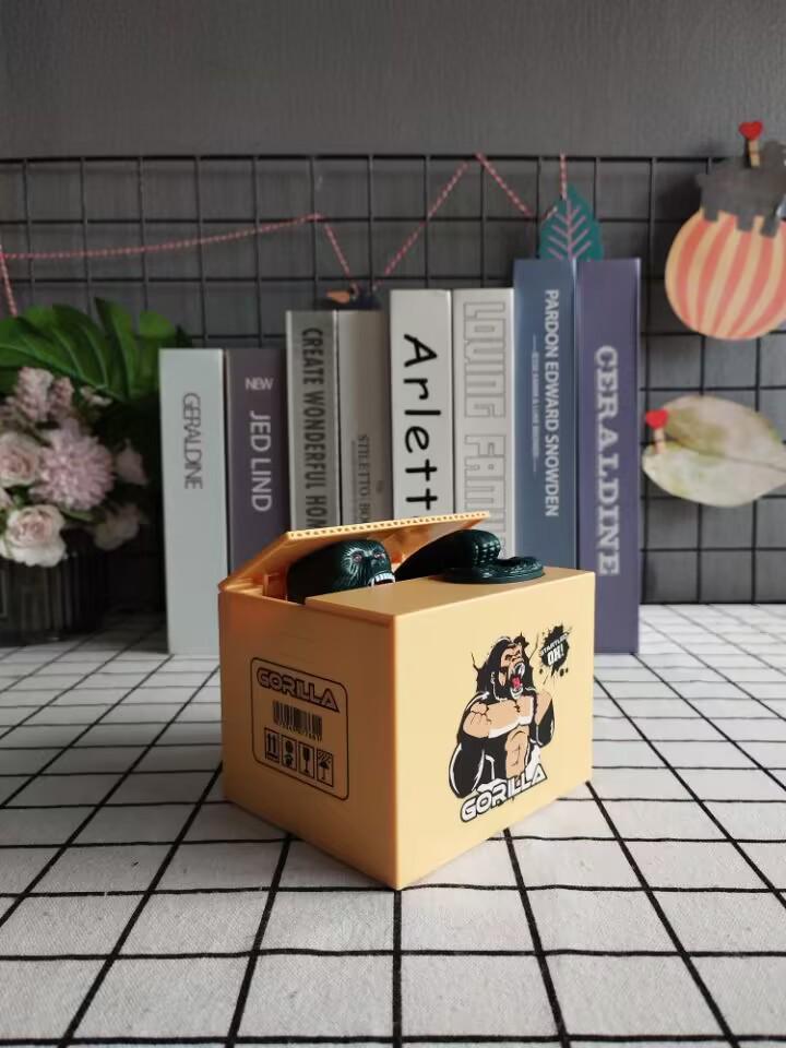 Santa Claus Money-Stealing Cat Toy Unicorn Piggy Bank: Children's Musical Coin Bank Christmas Gift