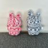 17CM Labubu Doll Coat Rabbit Hat Knitted Sweater Set Labubu Clothes