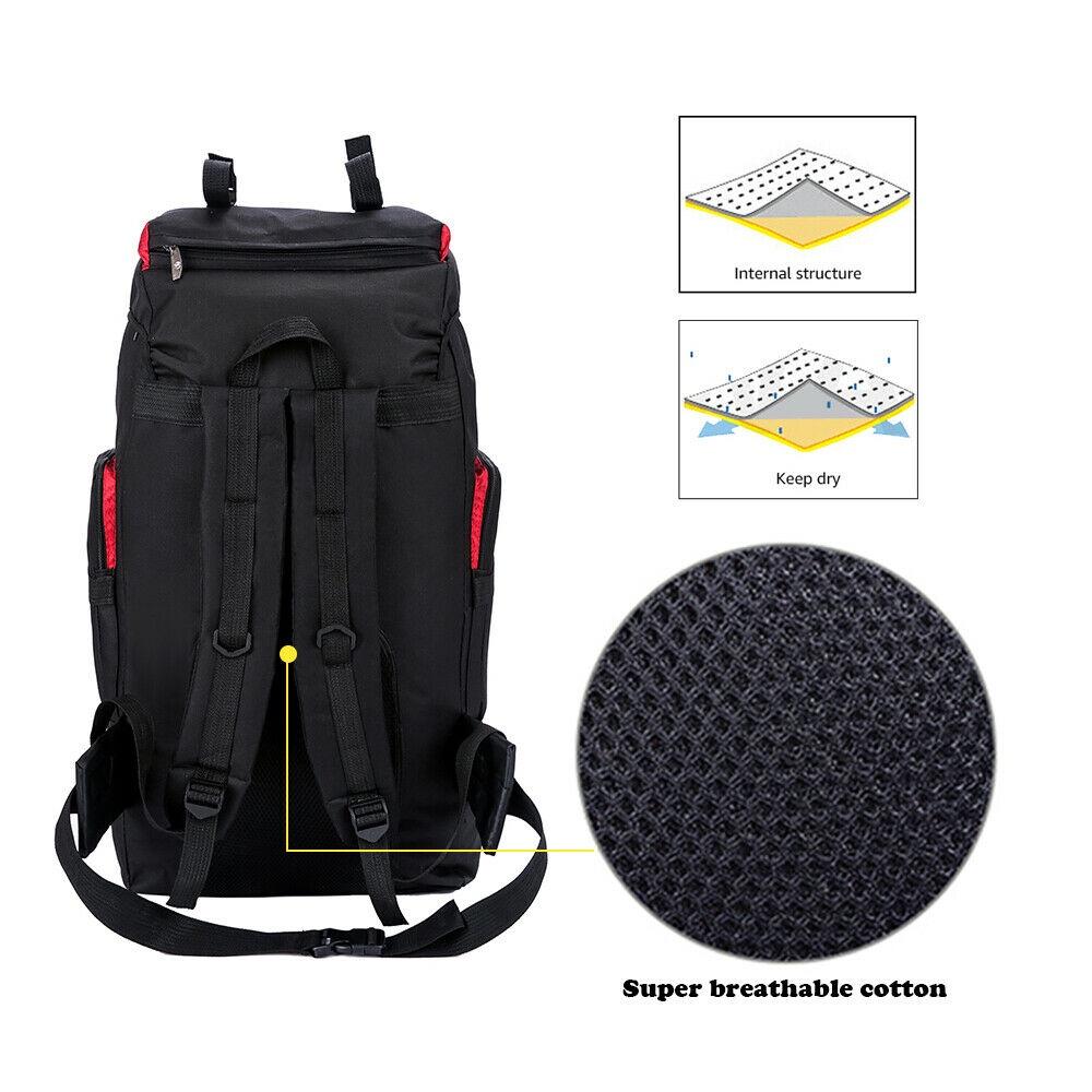 Travel 80l Outdoor Hiking Camping Backpack Waterproof Rucksack Trekking Pack Bag