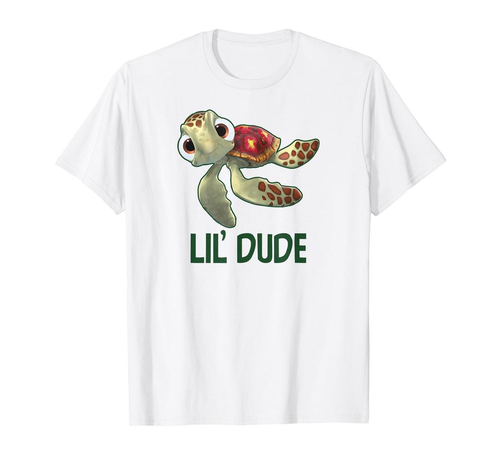 Disney Pixar Finding Nemo Lil' Dude Cool Son Big Chest Logo T-Shirt