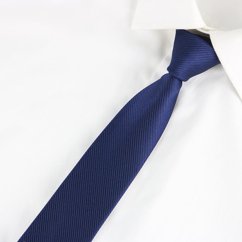 Tie Men'S Formal Business 5Cm Wedding Work Vocational Student Tie, Fixed