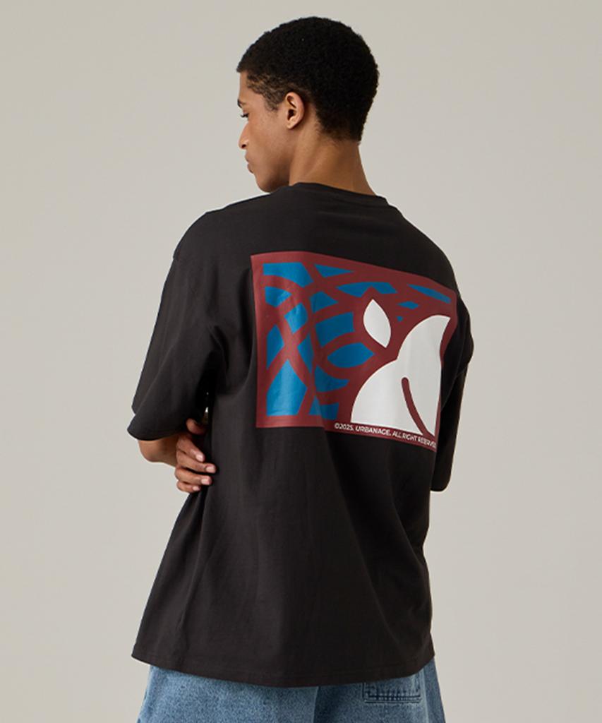 URBANAGE [2Pack] Peach Mode Oversized Short Sleeve 4 Colors (D Type)