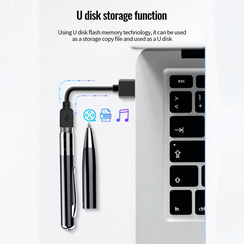 Portable Voice Recorder Professional Mini Noise Cancelling Voice Recorder MP3 Player Suitable for Meeting Recording etc.