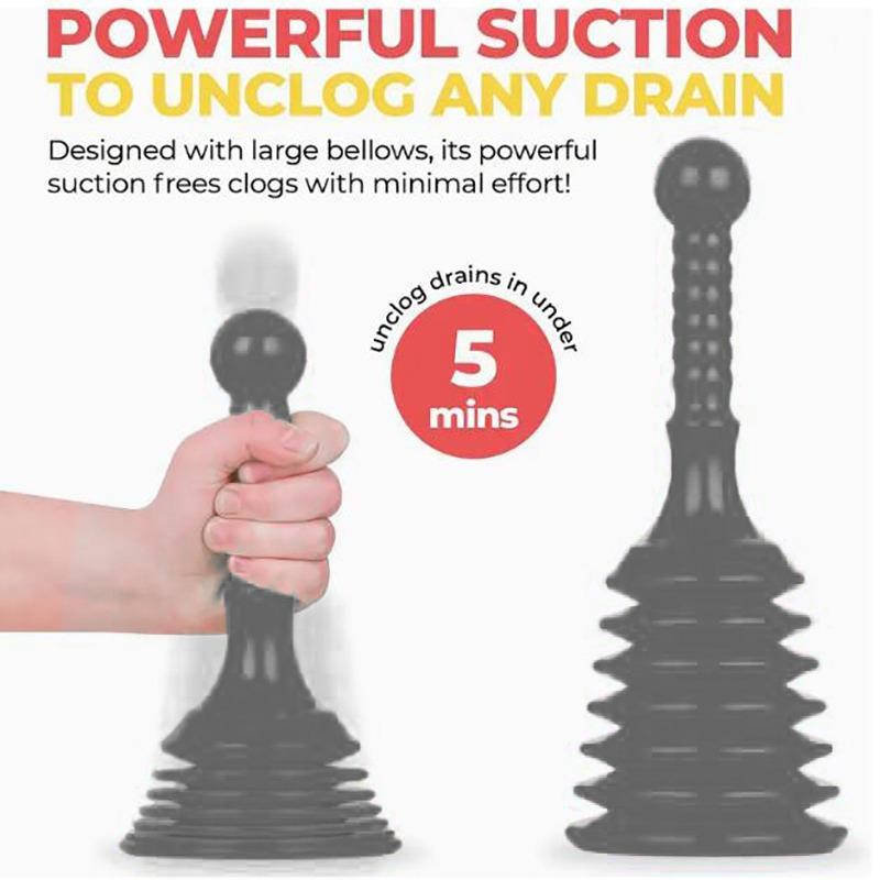 1PC Pipeline Dredge Suction Cup Toilet Plungers Press Cleaning Sink Drain Pipe Tool Sink Pipe Strong Dredger Tools Accessories