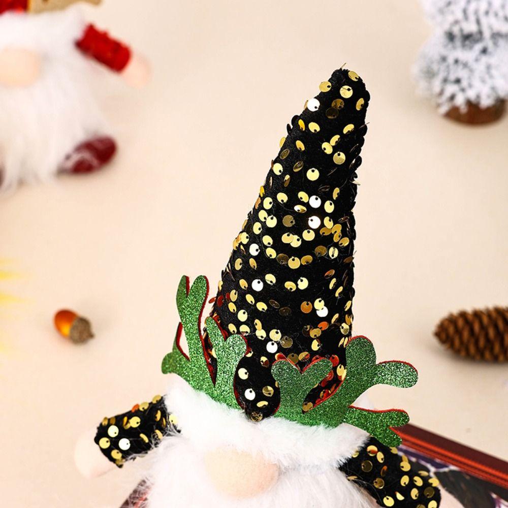 Cute Christmas Luminous Gnomes Doll Plush Christmas Gnomes Toys  Xmas Home Decor