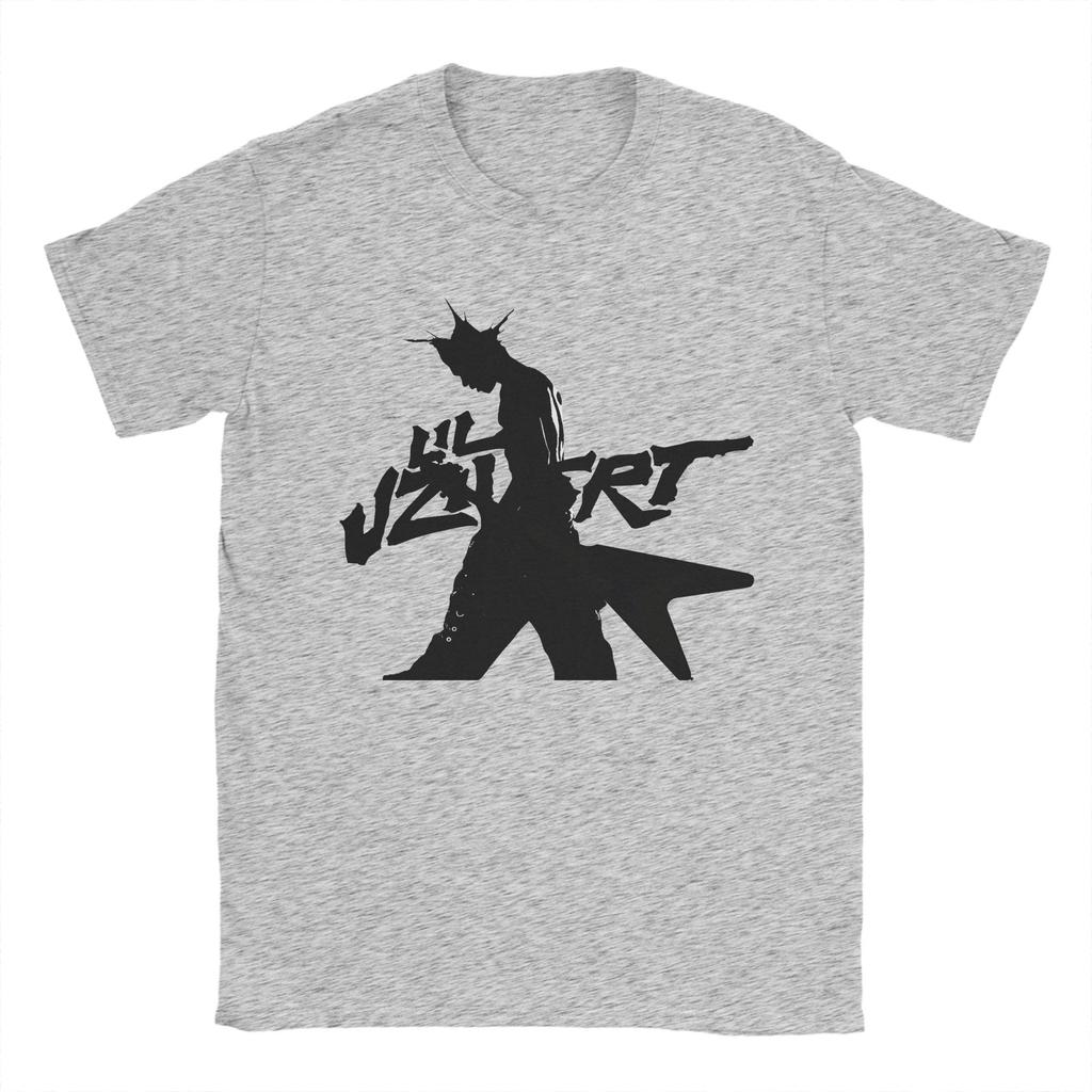 Rapper L-Lil U-Uzi Vert T Shirt Summer  Cotton T Shirts For Men's Harajuku Pattern Tee Shirt Short Sleeve Street Style Tees