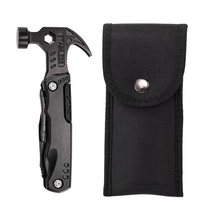 

Multi functional adjustable open-end wrench combination universal folding pliers EDC tool