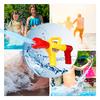 Fireman Toys Backpack Water Spraying Toy Extinguisher with Nozzle and Tank Set Children Outdoor Water Beach Toy for