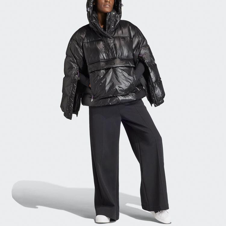 Adidas Originals Puffed Throw-Over Jacket Women Outerwear Black IR7115