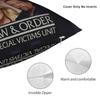 Law Order SVU Pillow Case  Retro Trendy Pillow Cover Comfy Pillowcases For Sofa Home Decoration