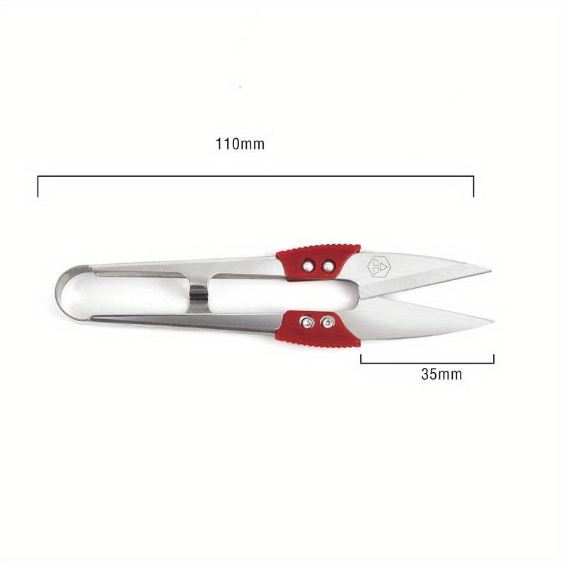 1pc/3pcs Stainless Steel Yarn Shears Cutting Sewing Scissors Shears Cross Stitch Scissors Embroidery Scissor U Thread Scissors