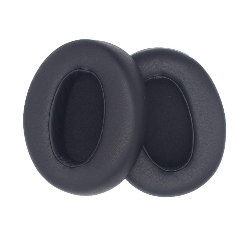 1 Pair Earphone Cover Ear Pads Headphone Cushion Protein Leather Earmuff for WH-XB910N XB910N Headset Replacemnt Part
