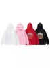 2024 Euro-American Plus Velvet Hoodie: Always Chasing the Sunset with Kangaroo Pocket Drawstring