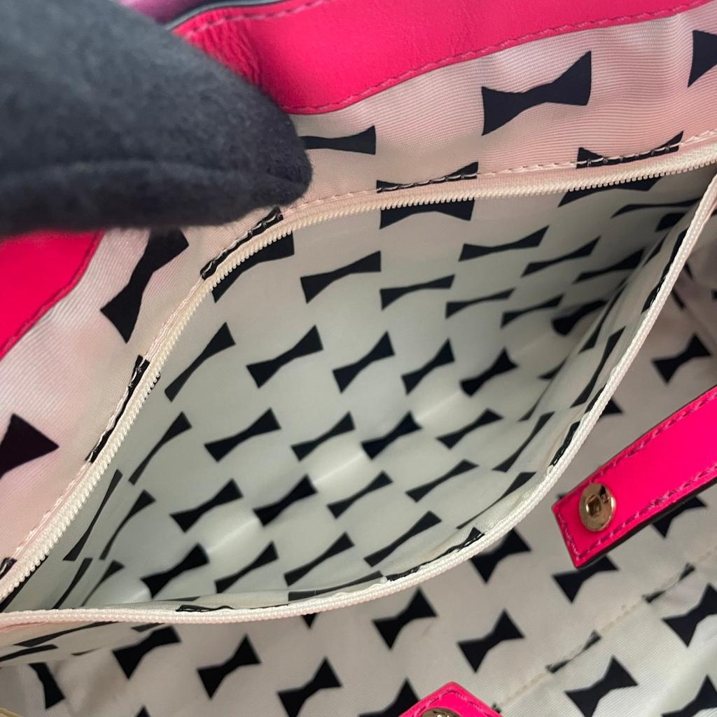 Used Kate Spade Handbag Catherine Street Catherine Street JoanieHandbag purple/pink leather Women
