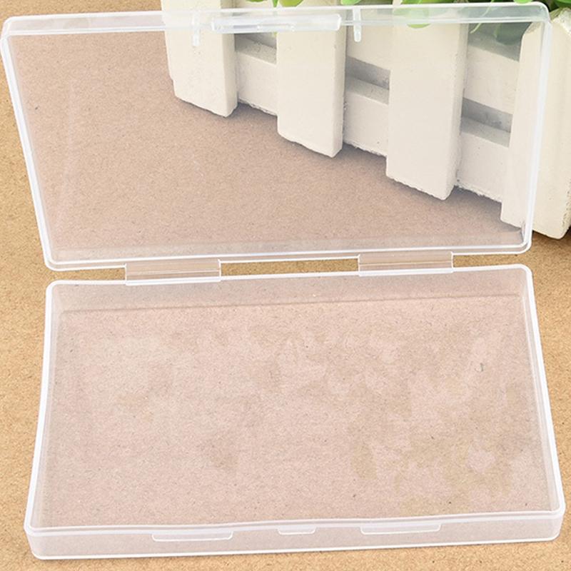 Plastic Box Transparent Jewelry Organizer Sample Box Small Tool Storage Box Nail Enhancement Tool Box Mobile Phone Repair Case