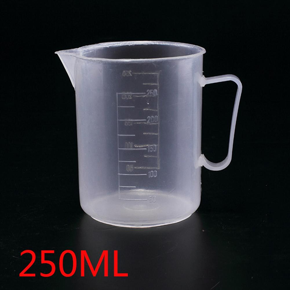250/500/1000/2000/5000ml Transparente Messbecher aus Kunststoff Doppelskala Becher Flüssigkeitsmessbecher Küchenflüssigkeit Probenmesswerkzeug