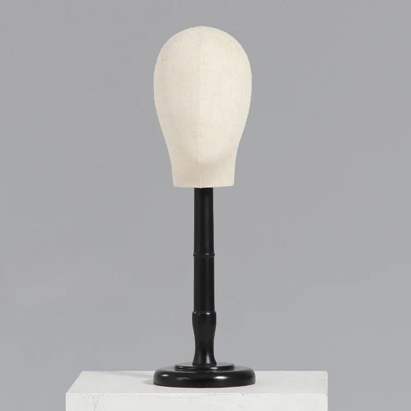 Mannequin Head Model Prop Hat Display Holder Female Wigs Display Head Wig Display Stand for Salon Home Use