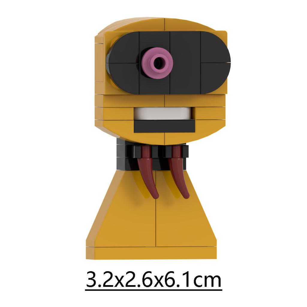 Rhythm Box Handheld Building Blocks Monster Game Taoxi MOC Building Blocks Toy