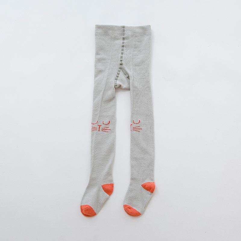 

Милые детские носки-комбинезоны: Весенне-осенние хлопковые однотонные носки-леггинсы для новорожденных M: 1-2 years old, 12cm sole, height 75-85cm