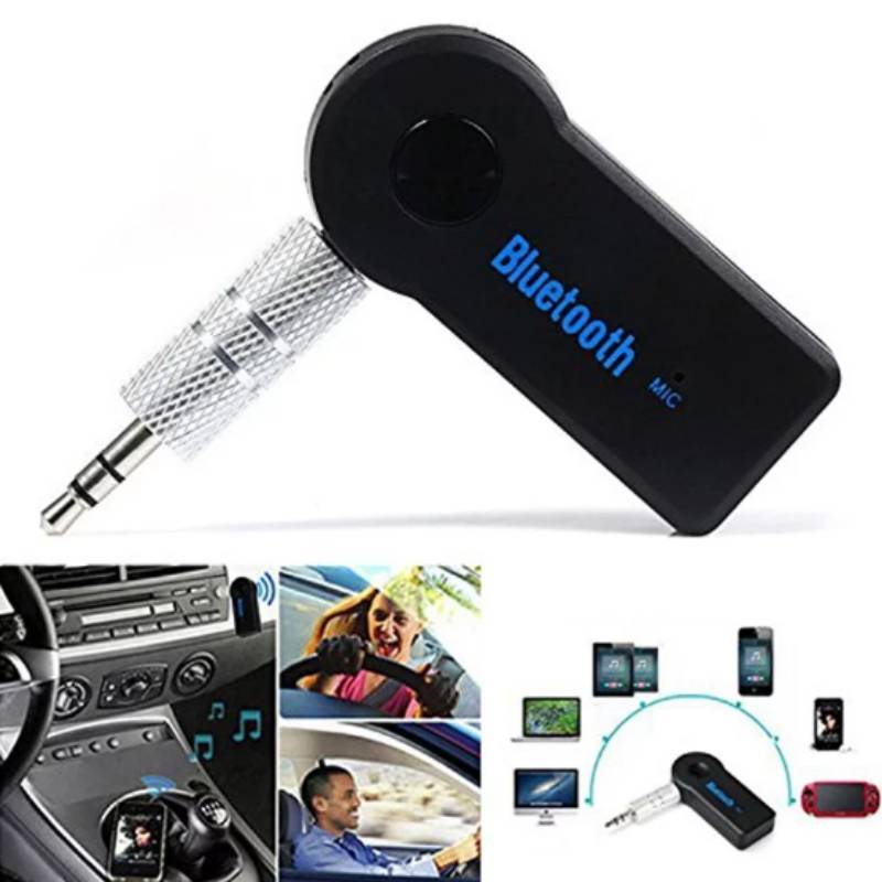 Auxiliary Bluetooth Receiver Wireless Adapter For Car Audio System