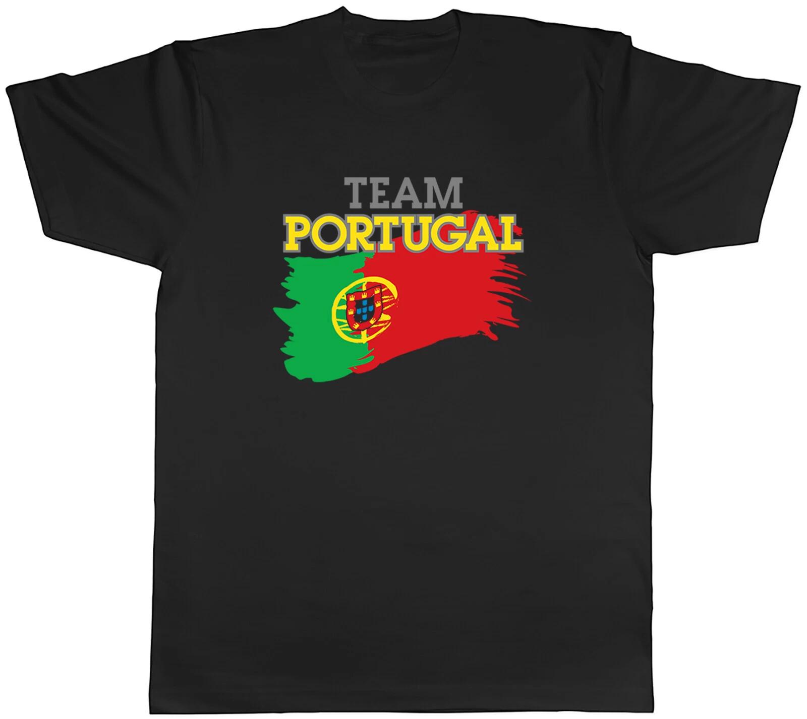 Team Portugal Flag Mens Unisex T-Shirt Tee XS