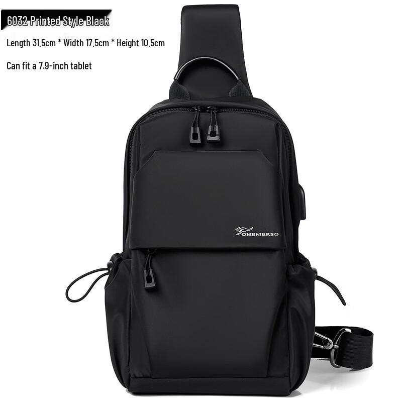 Li Shen Men s Casual Chest Bag