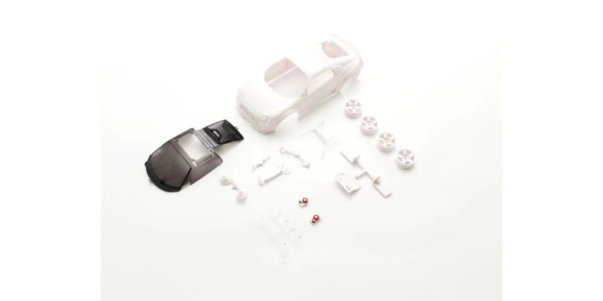 

Kyosho Neo Classic Racer White Body Set (Unpainted) with Wheels MZN211