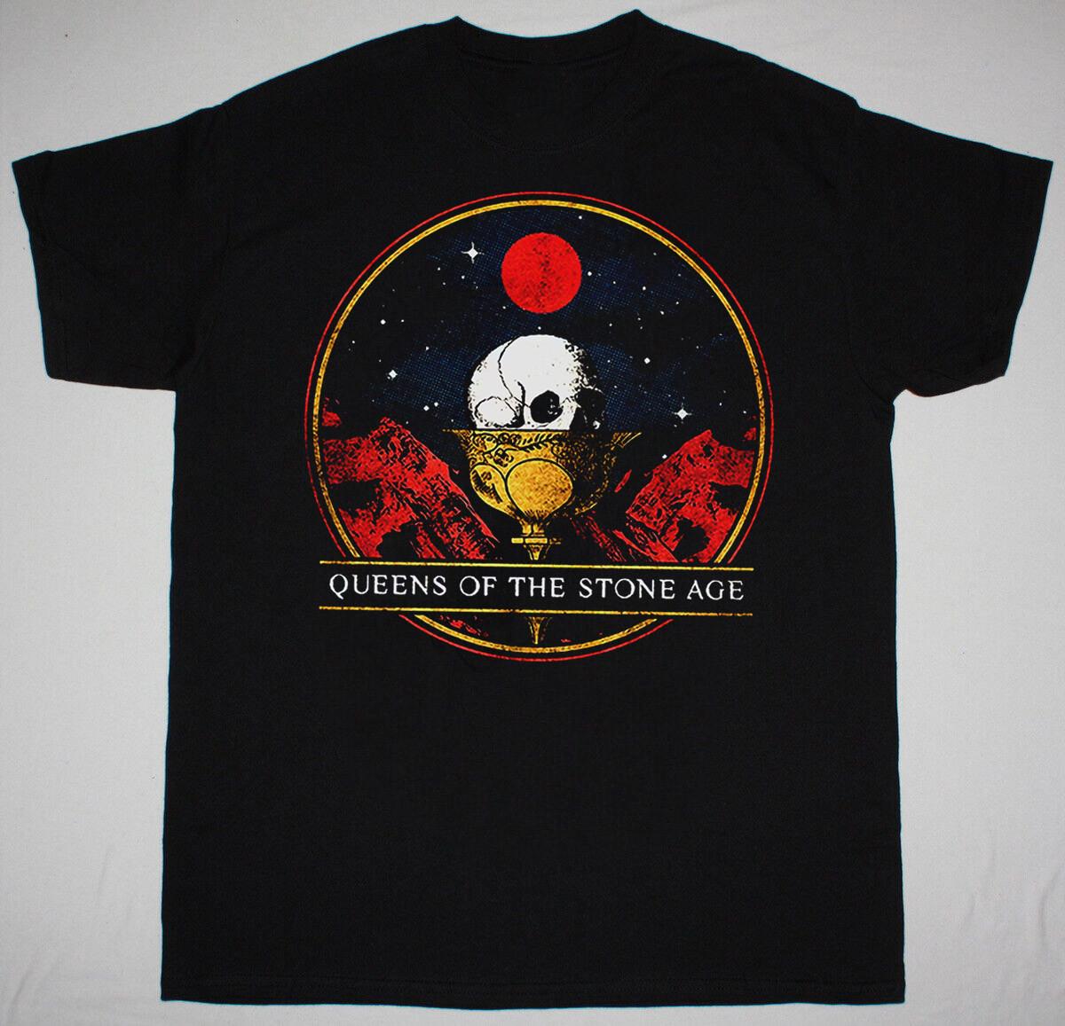 Queens of the Stone Age Band Classic Black All Size Shirt PP780 L