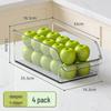 Egg and Food Fresh-Keeping Refrigerator Organizer Box