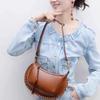 Exquisite Rivet Half-Moon Crossbody Bag European And American Hot-Selling Single Shoulder Crescent Bag
