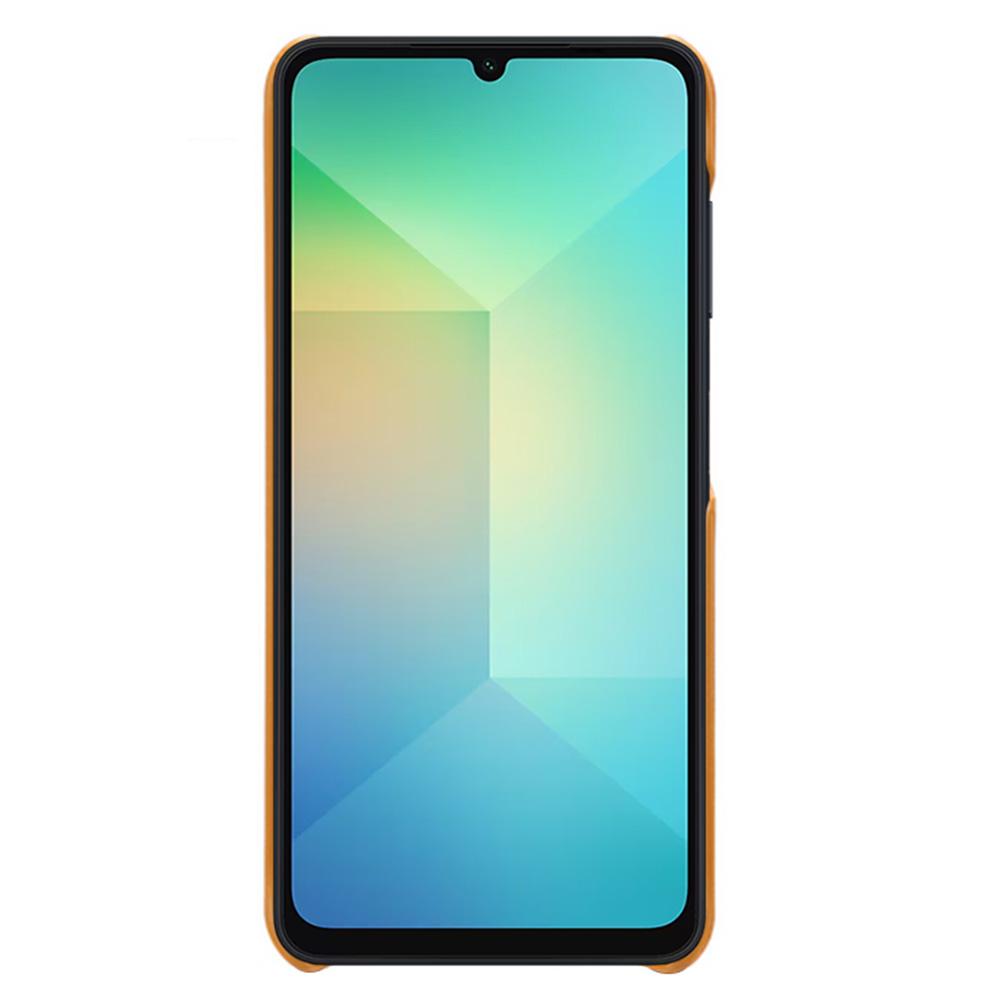 For Samsung Galaxy A06 4G Case Dual Card Slots PU Leather+Hard PC Phone Cover