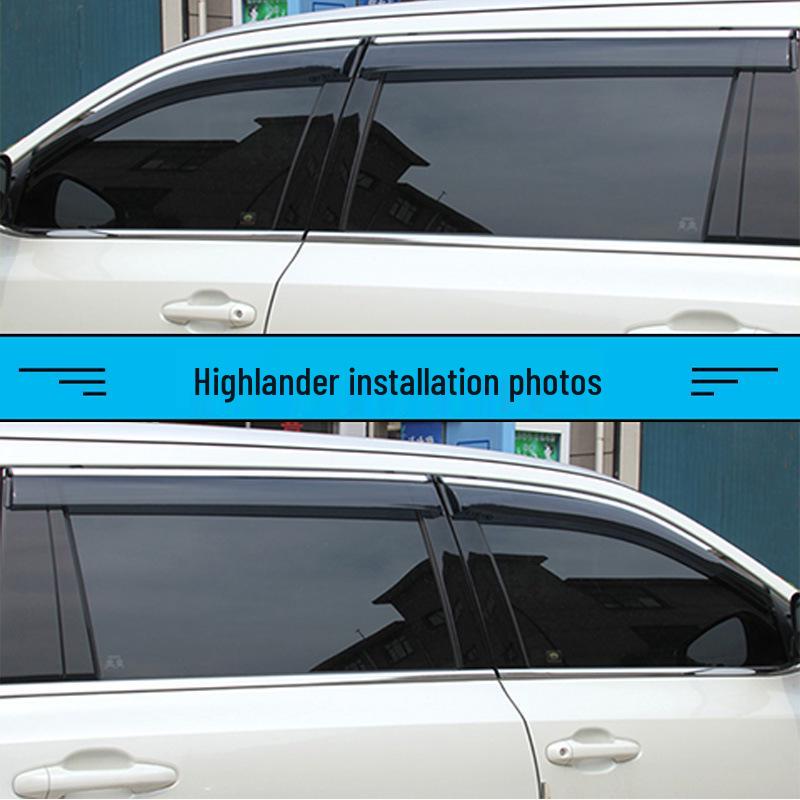 Toyota Highlander Rain Guards & Window Visors - Exterior & Door Accessories