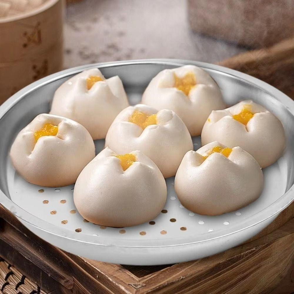 Vertieftes Dampfgarfach Rostfester Wok-Dampfgarer Dampfgarer-Gestell Teigtaschen-Dampfgarer-Schale Küche Kochen