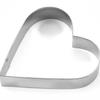 5PCS Stainless Steel Heart Cookie Cutters Valentines Day Biscuits Molds Cake Bakewares Dessert Baking Accessories