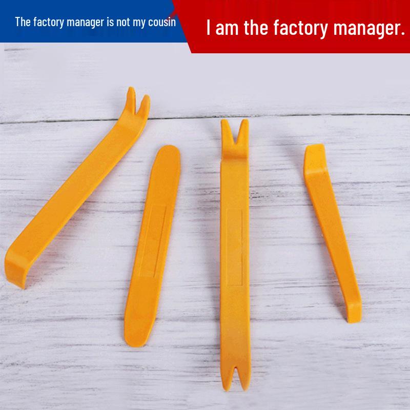 Car Audio Trim Removal Tool Set - Plastic Pry Bars for Interior Panel Disassembly
