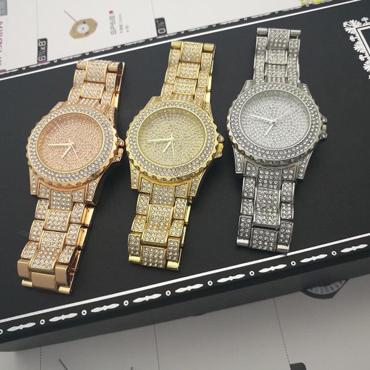 Explosive Rhinestone Alloy Steel Belt Watch, Women'S Fashion, Gypsy Women'S Watch