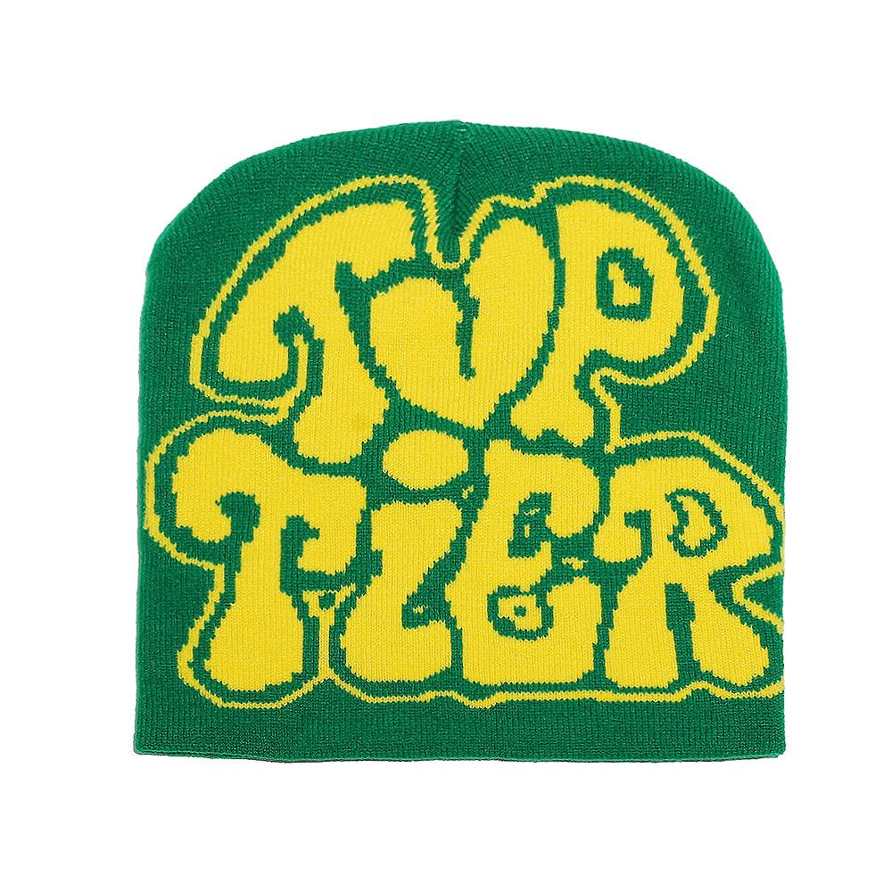 Jacquard Buchstaben Mütze Winter Kalt Warm Liebe Wollmütze Strickmütze Kaltmütze Männer und Frauen