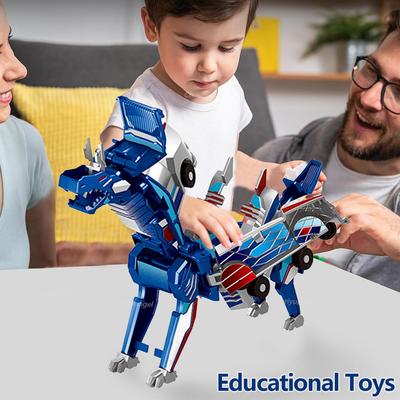 2 v 1 Magické Transformující se Auto Dětské Transformátorové Hračky Deformovatelný Model Koně Magnetické Srážkové Deformační Auto Dárek
