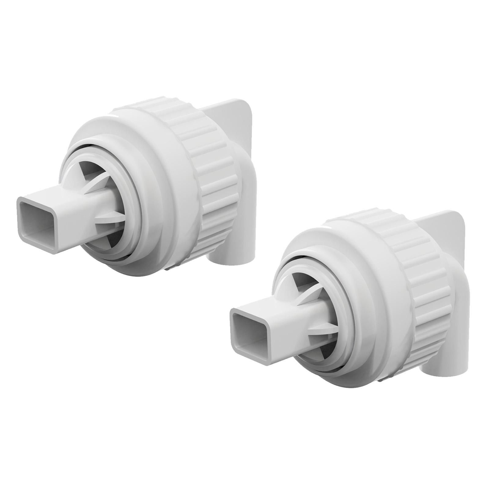 

Аквариумный аксессуар Duckbill Outlet Rotatable для плавного течения воды и вращающегося перелива для домашних аквариумов белый