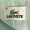 Lacoste Stripe Tailored Jacket 38 Black Embroidery Women Used