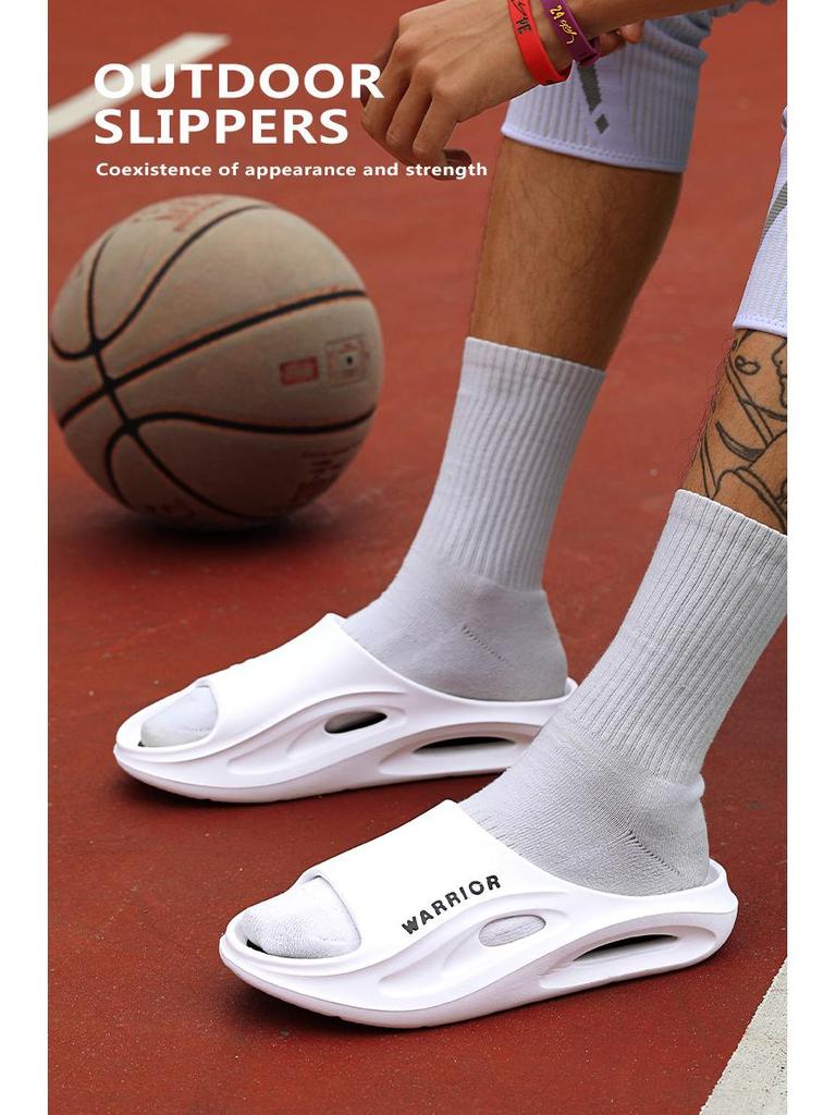 Huili Men's EVA Non-Slip Soft Sole Sports Slippers for Indoor/Outdoor Summer Use