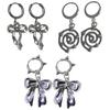 Sweet Cool Dangle Earrings Fashion Bowknot/Thread Star Pendant Earrings Jewelry