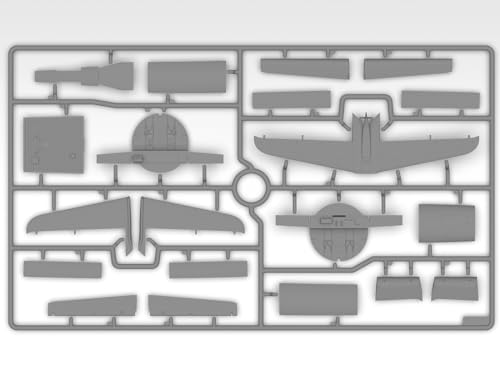 ICM 1/48 D-DAY 80th Anniversary Set B-26B with USAAF Pilot & Crew Plastic Model Kit 48322 (Airplane)
