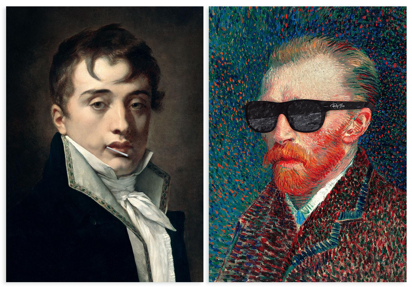 

Zestaw dwóch plakatów van gogh lizak 21x29,7 cm A4