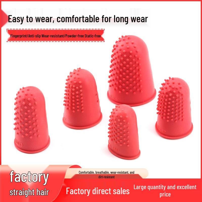 Non-Slip Breathable Finger Cots - Thick, Wear-Resistant Protective Covers